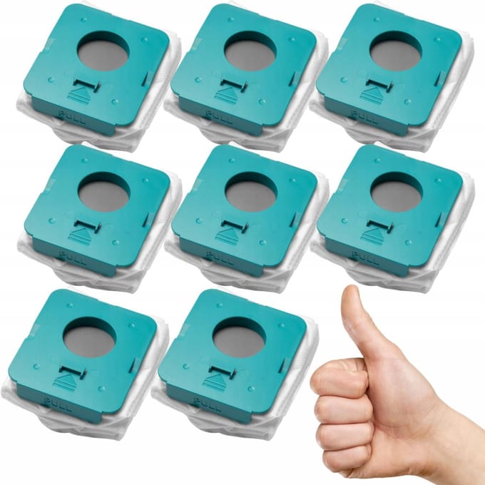 AreoSe - Stofzuigerzakken voor Samsung Bespoke Jet - 8 stuks