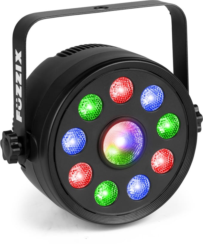 Discolamp Party Lights - Fuzzix PLF15 LED Par - Met multicolor LED’s - Discolamp kinderen