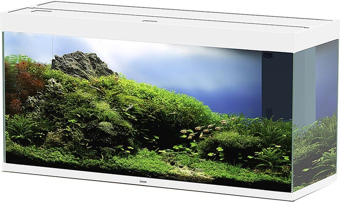 Ciano Emotions PRO 120 Set Aquarium - 40x121x60 cm - 233L - Wit