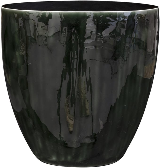 Ter Steege Bloempot Metaal Pine-Groen-Multicolour D 37 cm H 38 cm