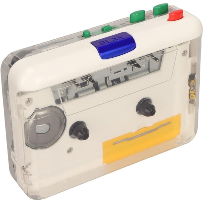 USB Cassette naar MP3 Converter Plug and Play Oplaadbare Draagbare Cassettespeler voor Koptelefoon