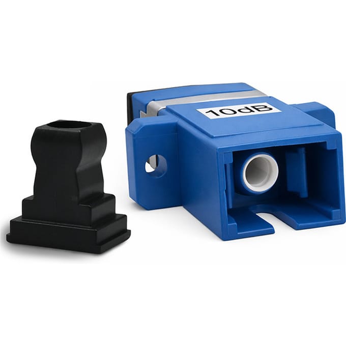 Qoltec glasvezelverzwakker SC/UPC (F) - SC/UPC (F) |   Singlemode |   10dB