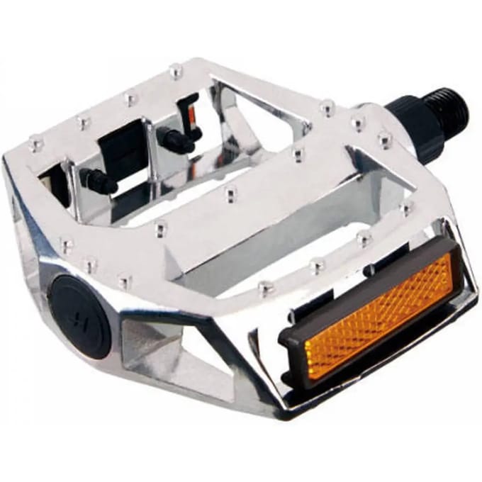 Set opvouwbare aluminium pedalen met kogellagers Krayton