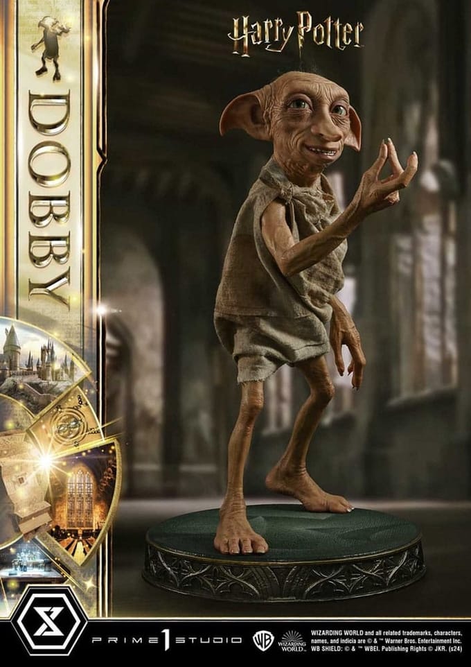 Prime 1 Studio Harry Potter Museum Masterline Series Statue Dobby 55 cm Beeld