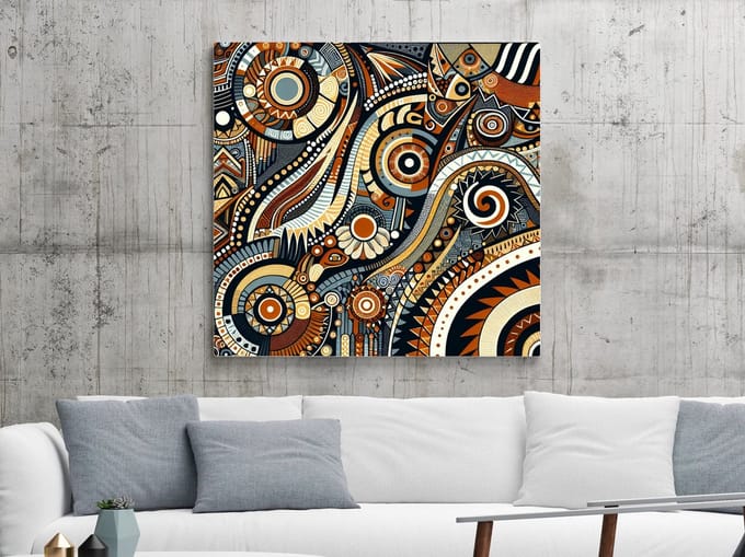 Kunstprint | Wanddecoratie | Canvas | 100 × 100 cm