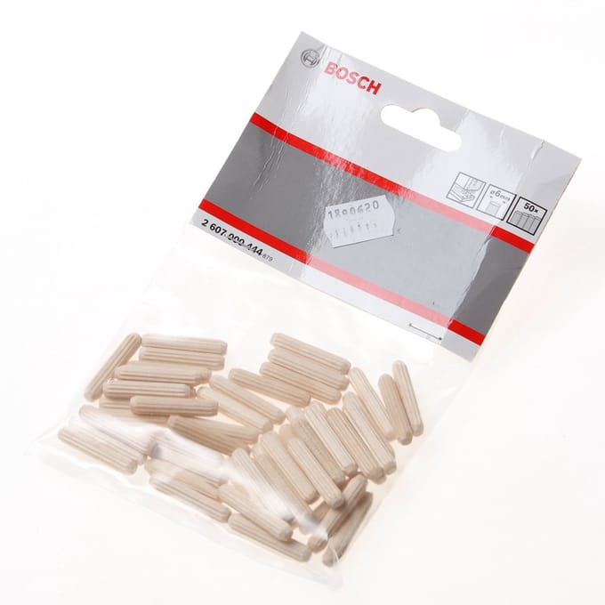 Bosch Houtdeuvels - 6 mm - 30 mm (50)