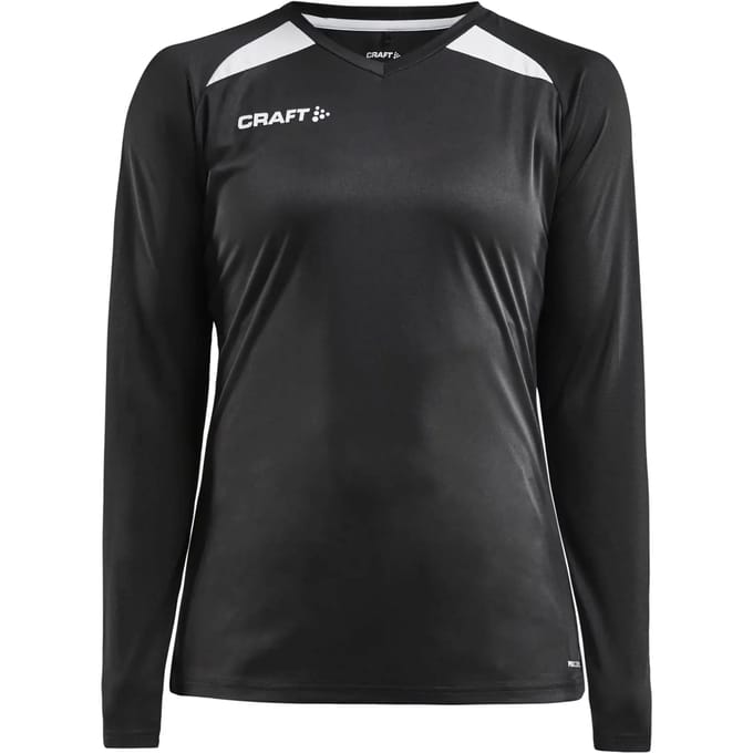 Craft Pro Control Impact LS Tee W 1908232 - Black/White - S
