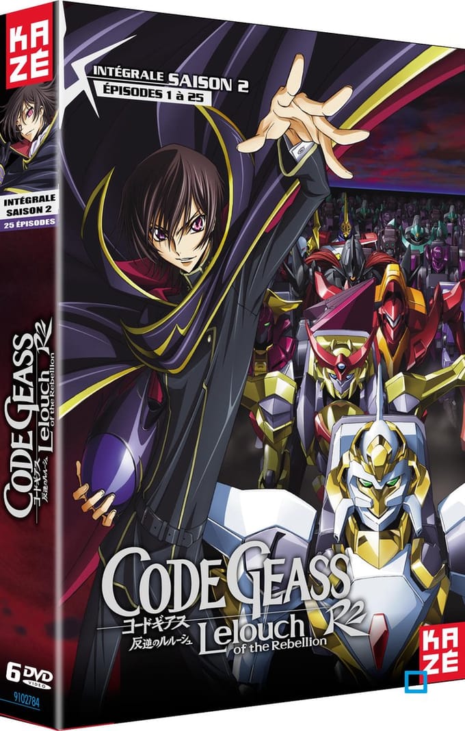 $ CODE GEASS - SAISON 2 - INTEGRALE SLIMPA