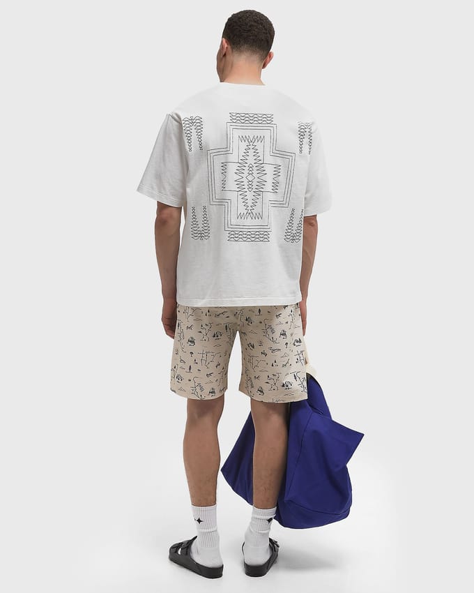 BACK EMB TEE