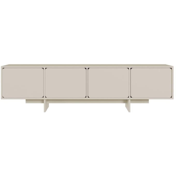Selsey WUWU - TV-meubel met 4 deuren, grijs, 200 cm