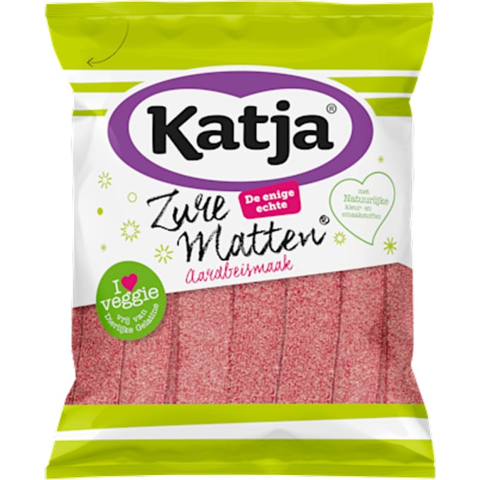 Zure matten aardbei