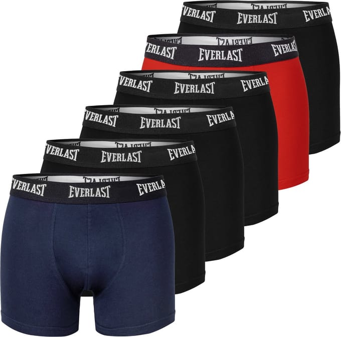 Everlast Collectie - Heren Bokser - 6 stuks - Katoen - Elastische Band