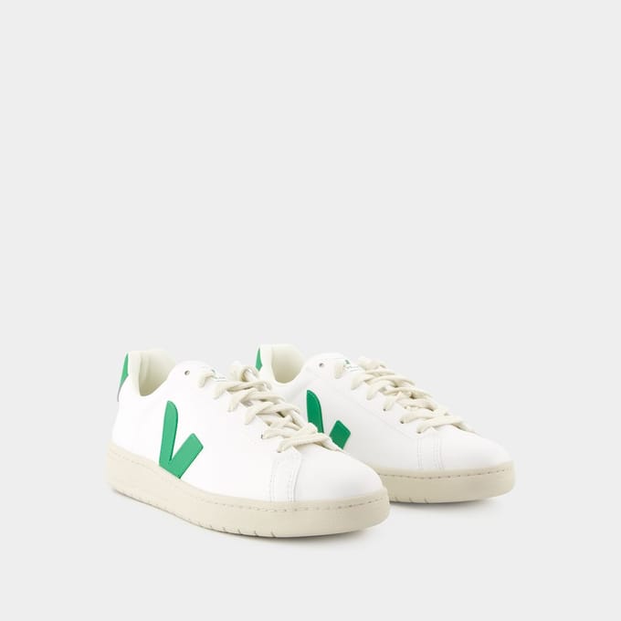 Urca sneakers - Veja - Synthetisch leer - Smaragdgroen wit