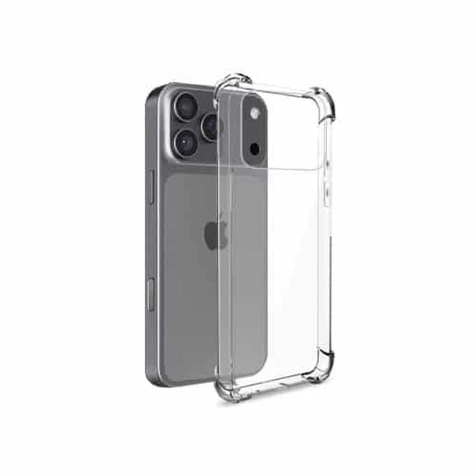 Zanaé - Backcover - iPhone 17 Pro Max - Anti Shock - Transparant