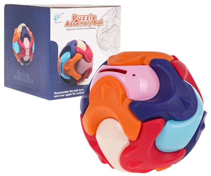 Merkloos 3D Puzzel Bal Educatief Logisch Spel voor Kinderen