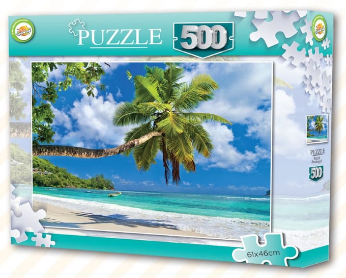 Strandpuzzel - 500 stuks - Puzzel