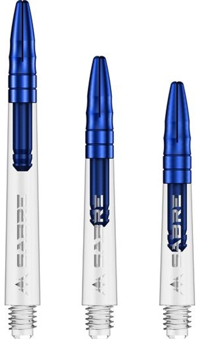 Mission Sabre Clear Base Blue - Dart Shafts