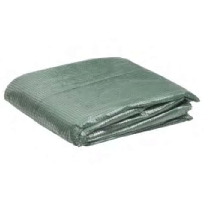 vidaXL - Kashoes - vervangend - (6,5025 - m²) - 255x255x194 - cm - groen
