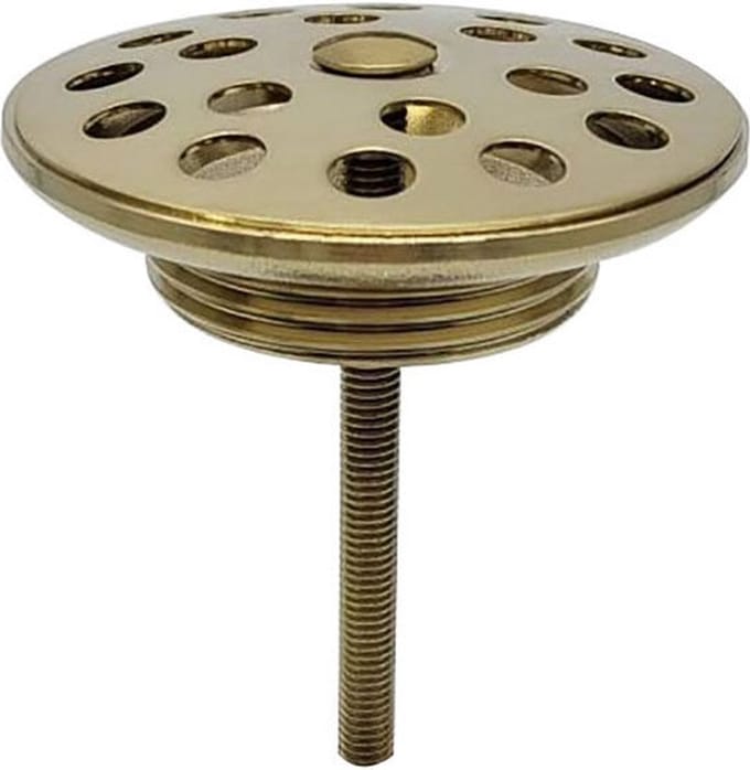 Sanifun Tikel Luxe messing plug rooster 5/4 geborsteld messing