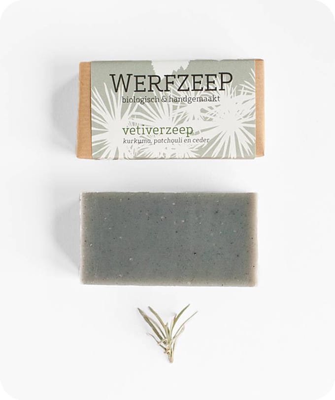 Werfzeep Vetiverzeep - 100 gram