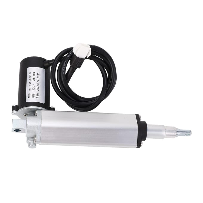 Elektrische Micro Lineaire Actuator 3 Inch Slag Laag Geluidsniveau IP54 Mini Lineaire Actuator met Eindschakelaar DC12V