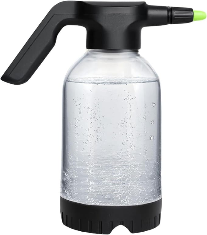 Schuimsproeier - Handmatige pomp - Auto reinigen - Elektrisch schuim - 2 liter - Transparant