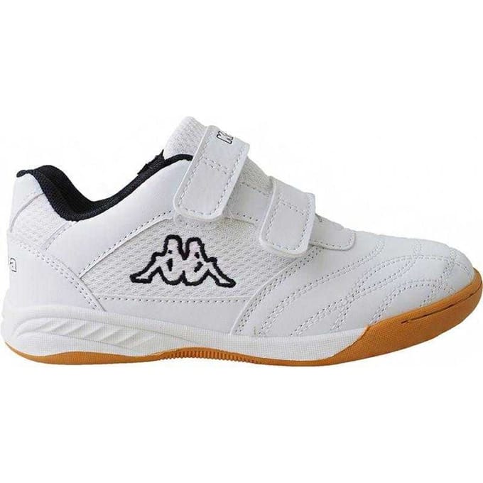 Kappa Kickoff Trainers voor kinderen (Wit, Zwart)