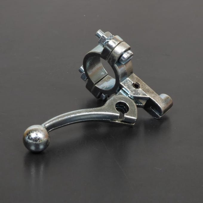 fdm decompressor hendel voor peugeot bromfiets 50 103 verchroomd metaal nieuw
