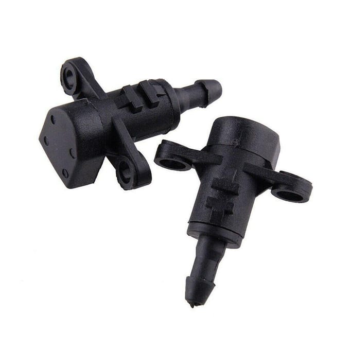 Paire de buses de lavage de pare-brise, Jet pour Kia Ceed Picanto Rio 2011 – 2018 black