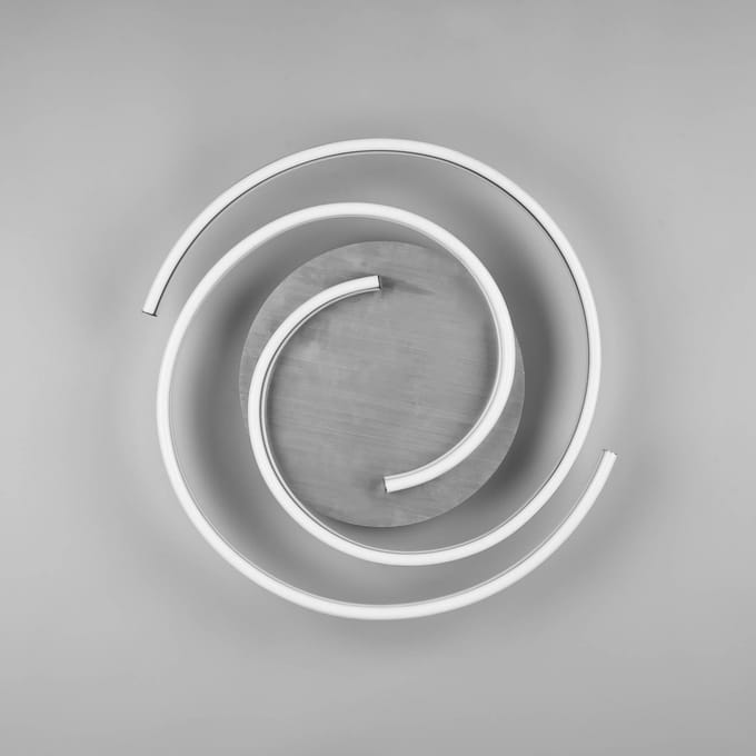 Trio Lighting Plafondlamp LED Caya, dimbaar, aluminium
