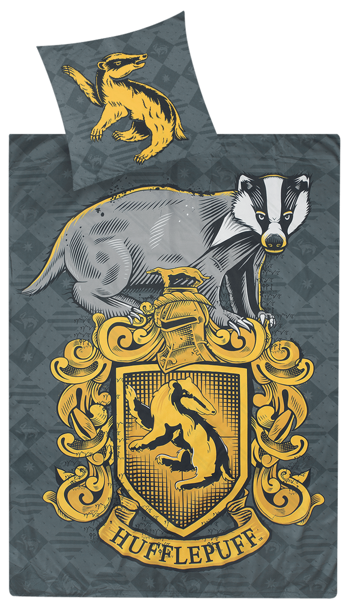 Harry Potter Beddengoed - Hufflepuff - voor Geen - meerkleurig