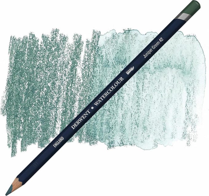 Derwent Watercolour Potlood - Juniper Green 42