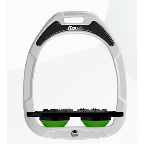 Ingeloste Grepen Wit/Zwart/Groen Flex-On Green Composite