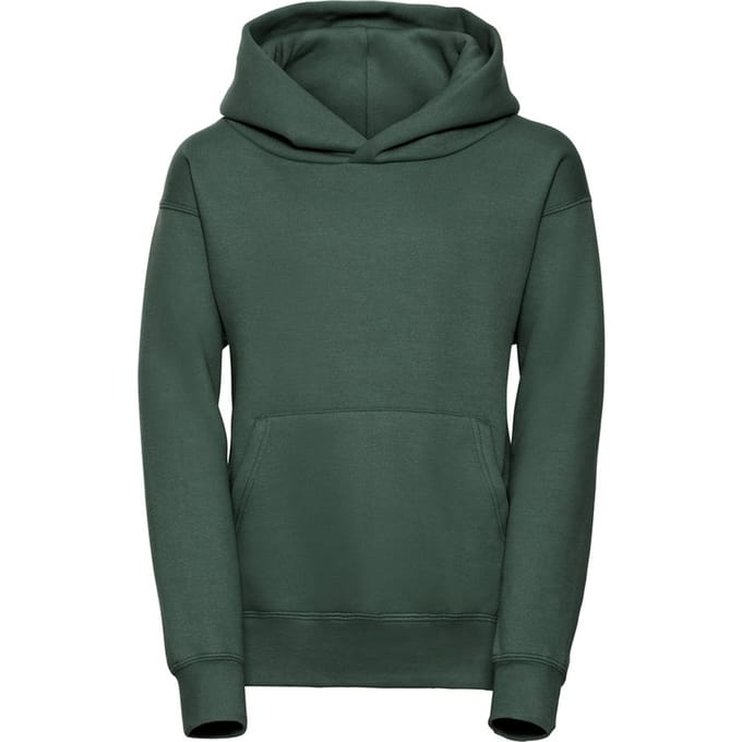Russell Kinderen/Kinderen Hoodie (Fles groen)