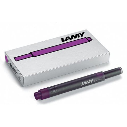 Lamy vulling voor de vulpen, t10, kleur paars à 5 stuks