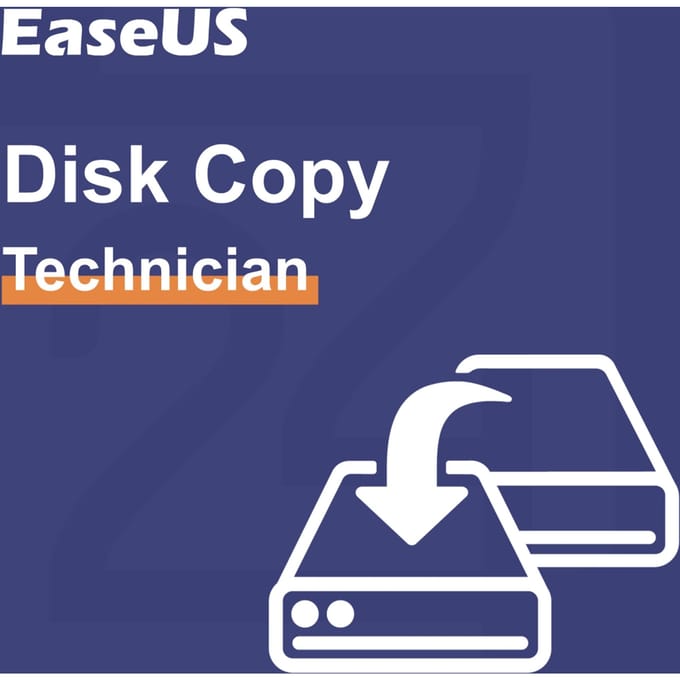 EaseUS Disk Copy Technician 6 Incl. levenslange upgrades