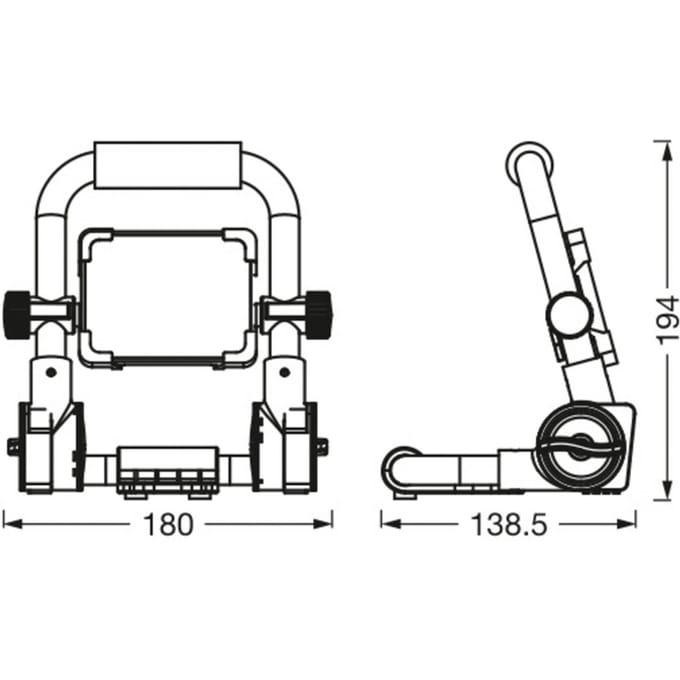 Ledvance LED-Worklight Value R-Stand spot 10W