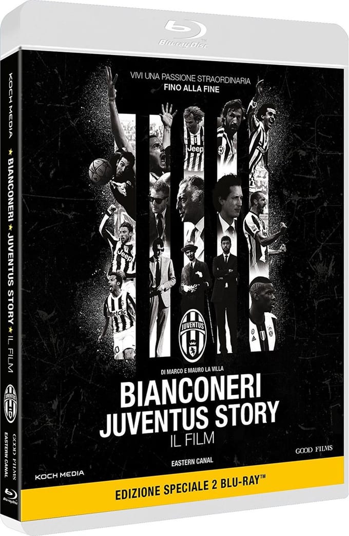 PLAION Black and White Stripes: The Juventus Story Blu-ray Italiaans
