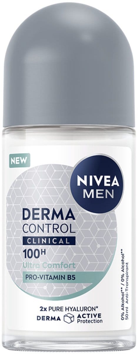 NIVEA Men Derma Control Clinical Ultra Comfort Roll-On - 50 ml