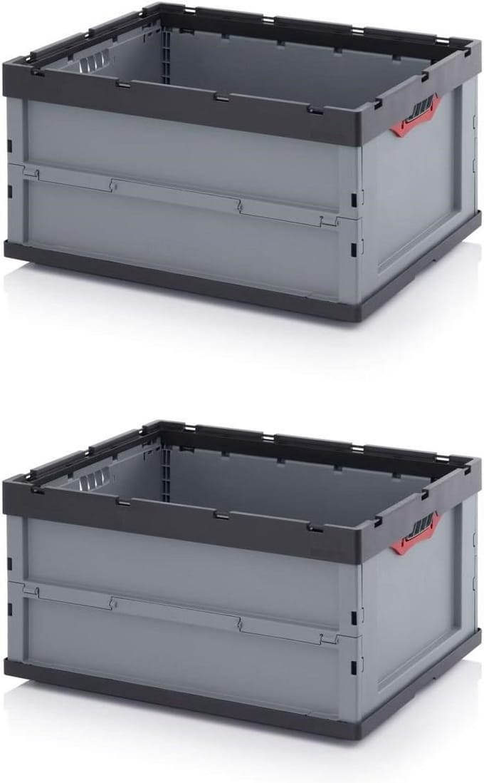 Vouwbox 80 x 60 x 44 cm - ruimtebesparend & duurzaam