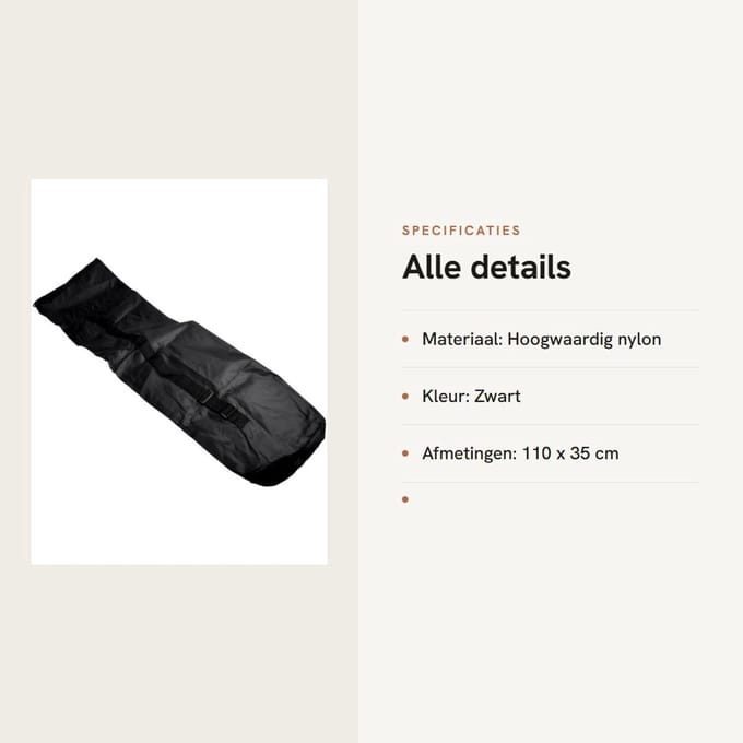 Dailygoods- Draagtas Lichtgewicht - Skateboard/Longboard - Nylon