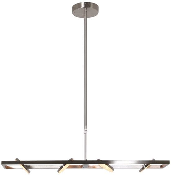 Hanglamp Soleil 3516ST Staal 4000 Lumen | Hoogte instelbaar | Steinhauer | Design en functioneel binnen verlichting