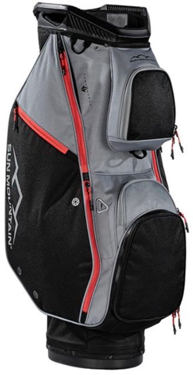 Sun Mountain Forerunner Cartbag - Zwart Grijs Rood
