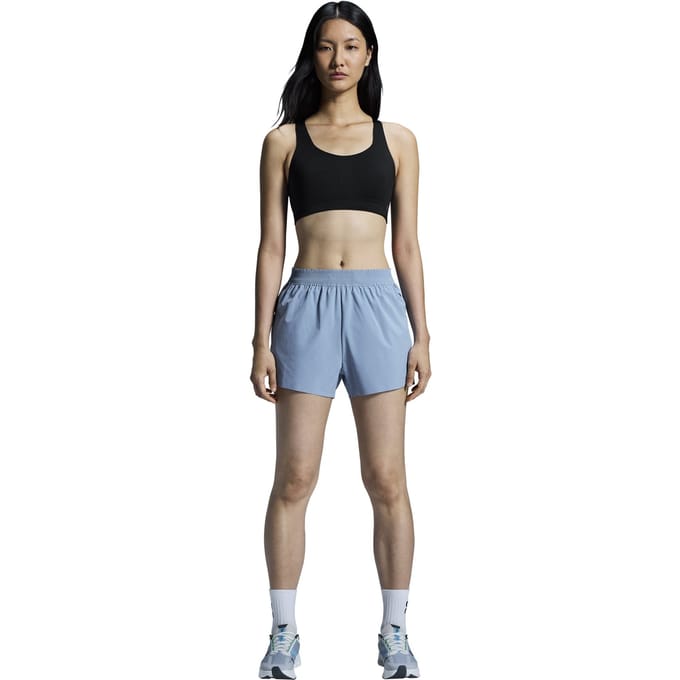On Train Shorts 1 W Chambray Chambray Maat: M | Korte Broeken Outlet | Dames | Blauw