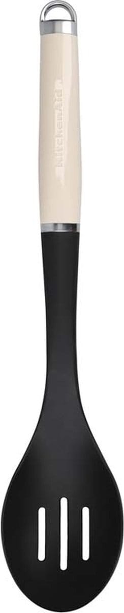 Lepel met Sleuven - Almond Cream - Hittebestendig - KitchenAid