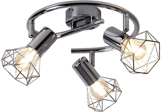 Design plafondlamp spot rondel woonkamerverlichting kooilamp