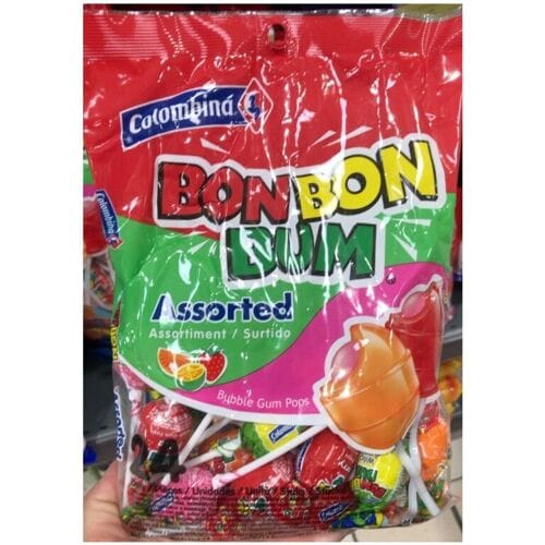 Colombina Bon Bon Bum diverse vruchtenmix 15 x 408 gr