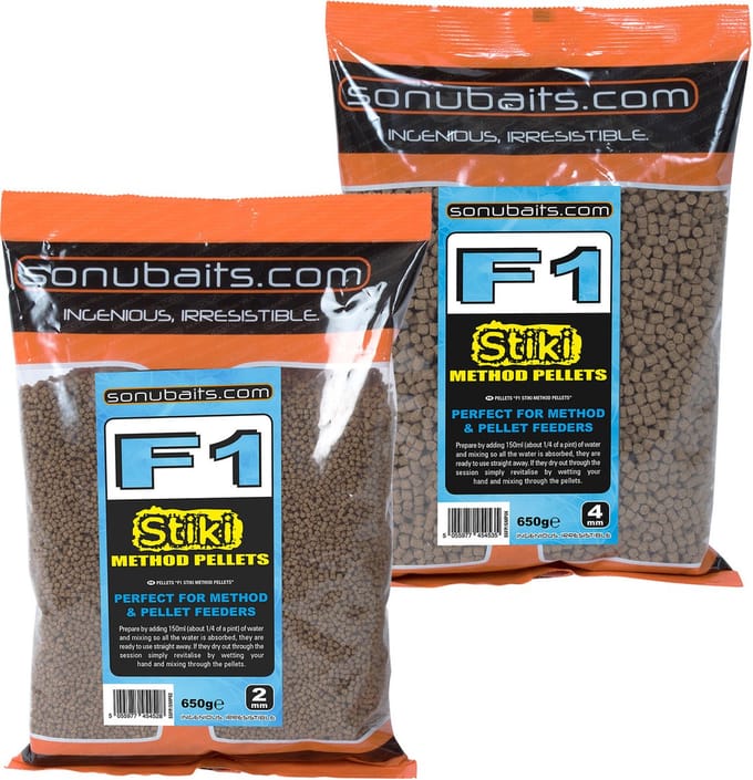 Sonubaits F1 Stiki Method Pellets | 650g 4mm