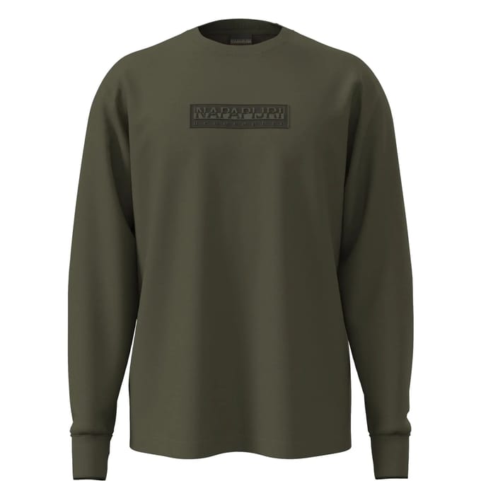 Katoenen sweatshirt Napapijri Box Logo