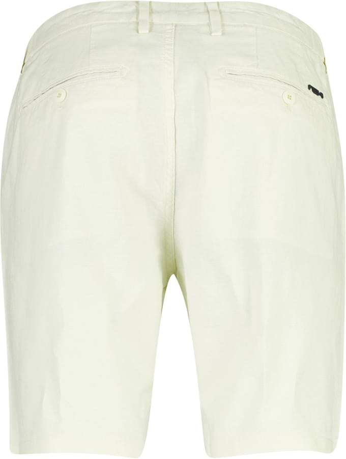 Chino shorts New Zealand crème katoen linnen